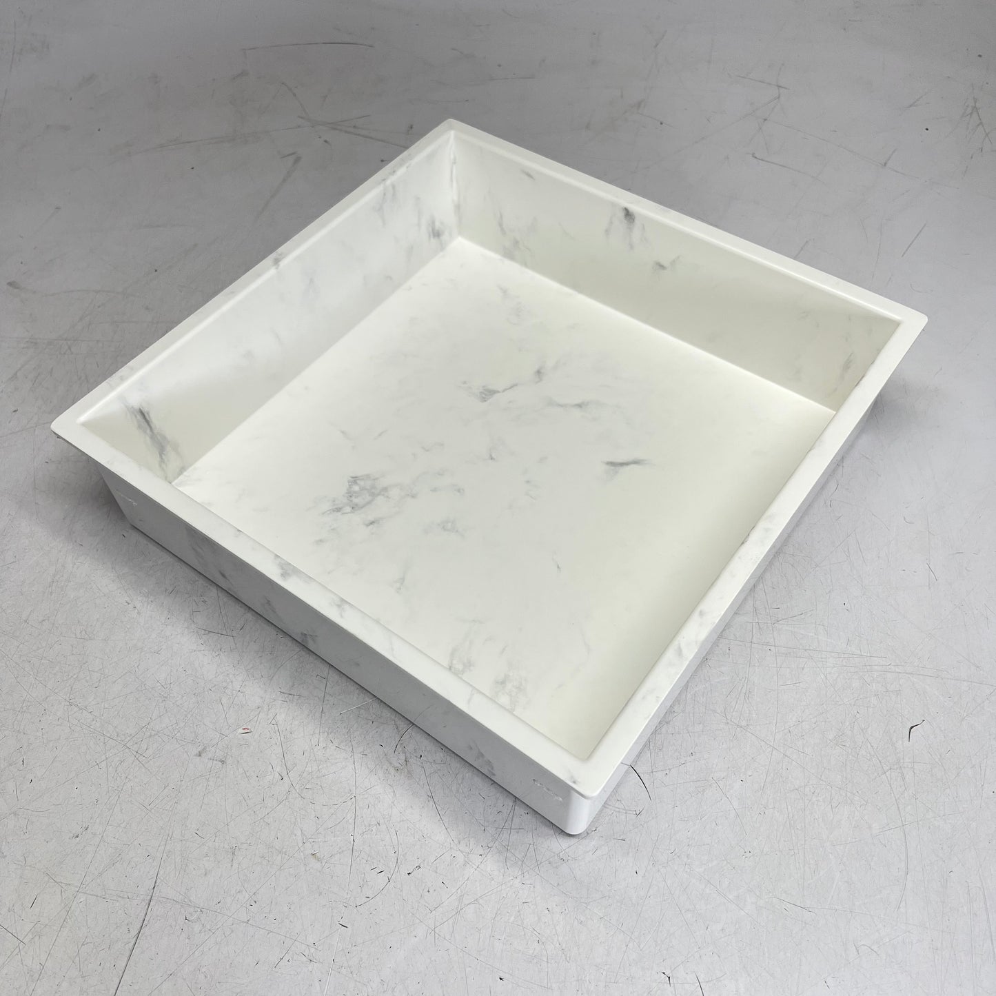 SAMUEL MULLER Solid Surface Storage Pod & Corner Shelve Kit Carrara SMSSP1414