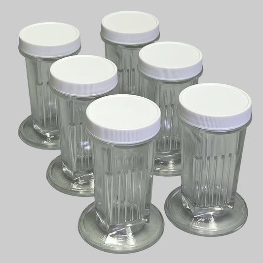 WHEATON (6 PACK) 5 Slide Staining Jar With Wht PP Cap 900570