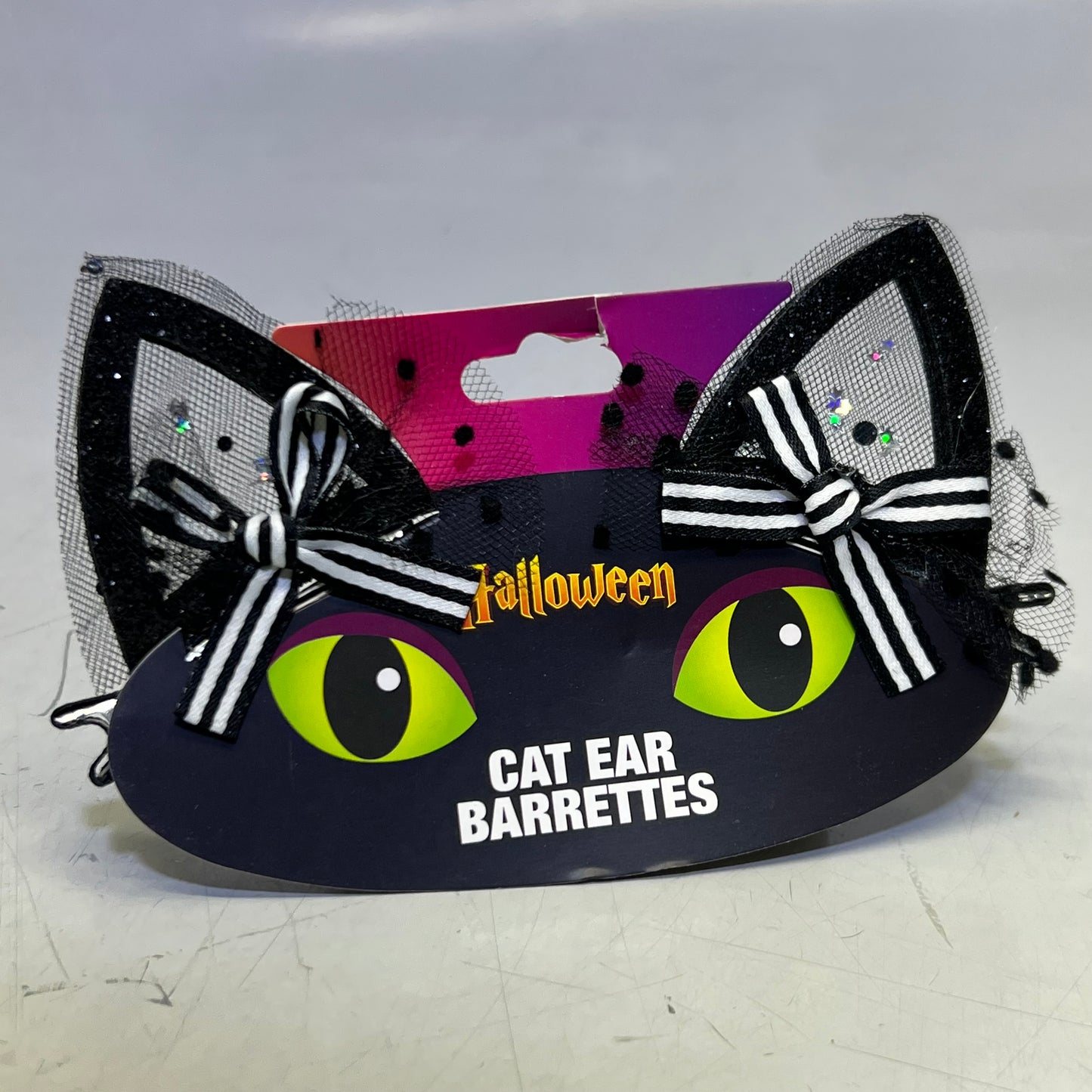 MAGIC SEASON Halloween Cat Ear Barrettes 768498