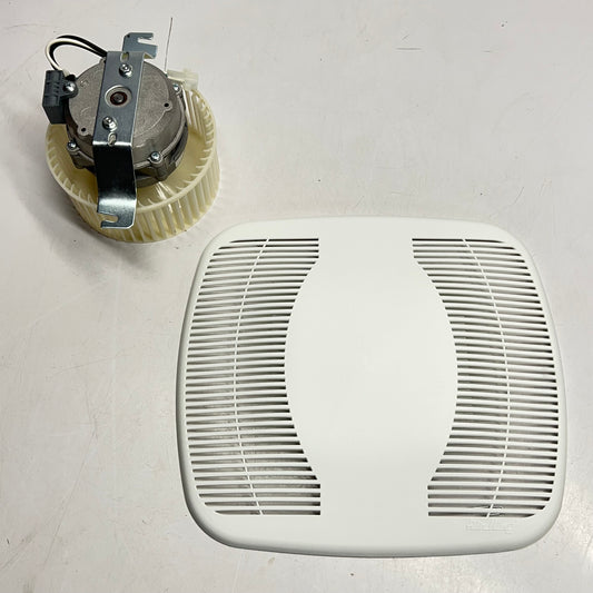 AIR KING Contractor Pack Motor Blade & Grill 90 CFM 25 Sones White BFQ90MBG