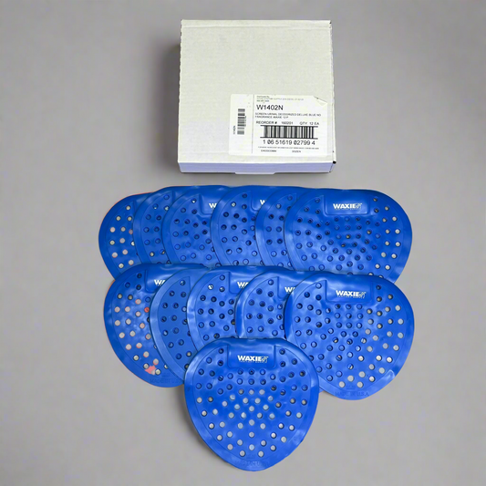 WAXIE (24 PACK) Urinal Screen Flexible Vinyl Unscented One Size Blue W1402N