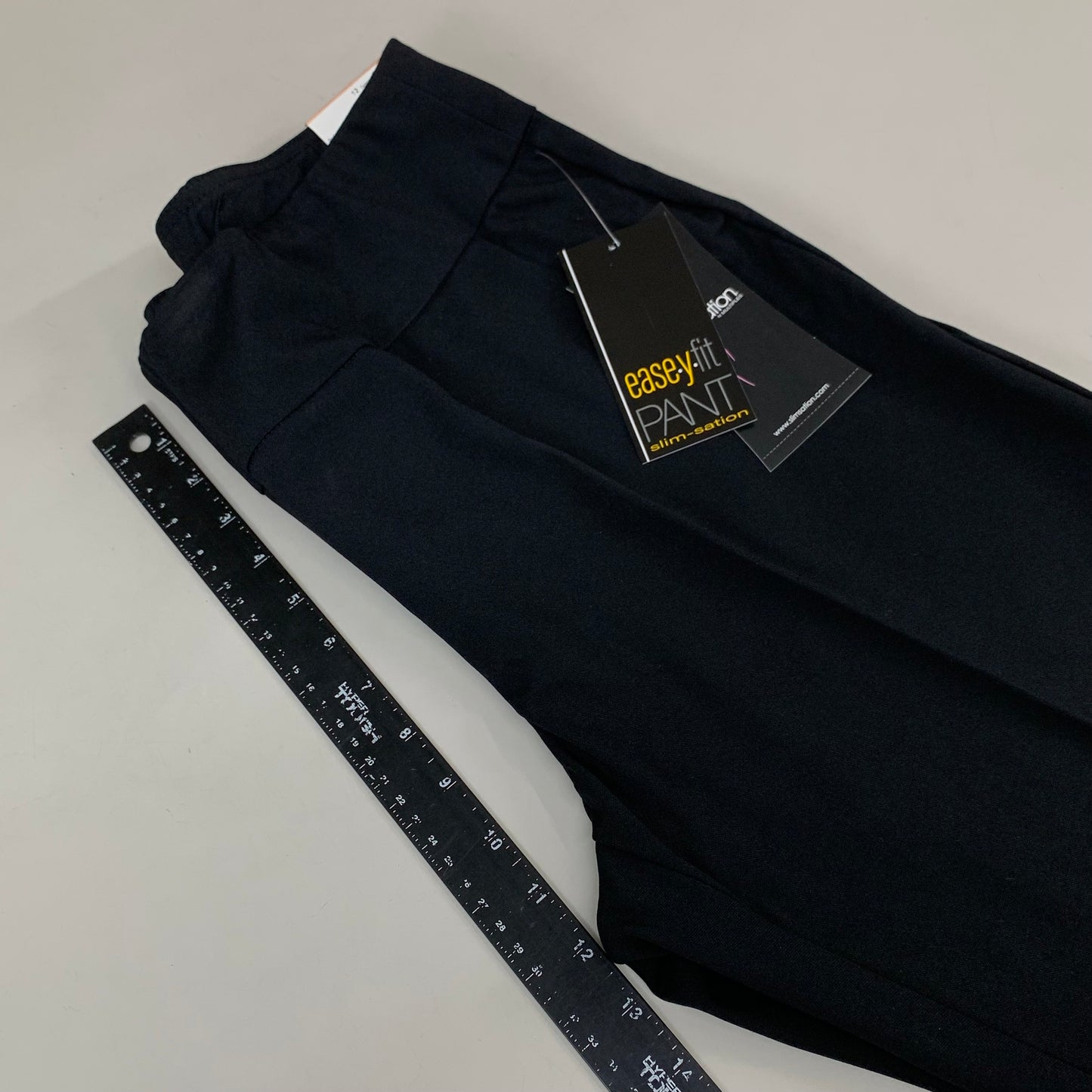 MULTIPLES Relaxed Leg Pant Petite Women's Sz 12 Black