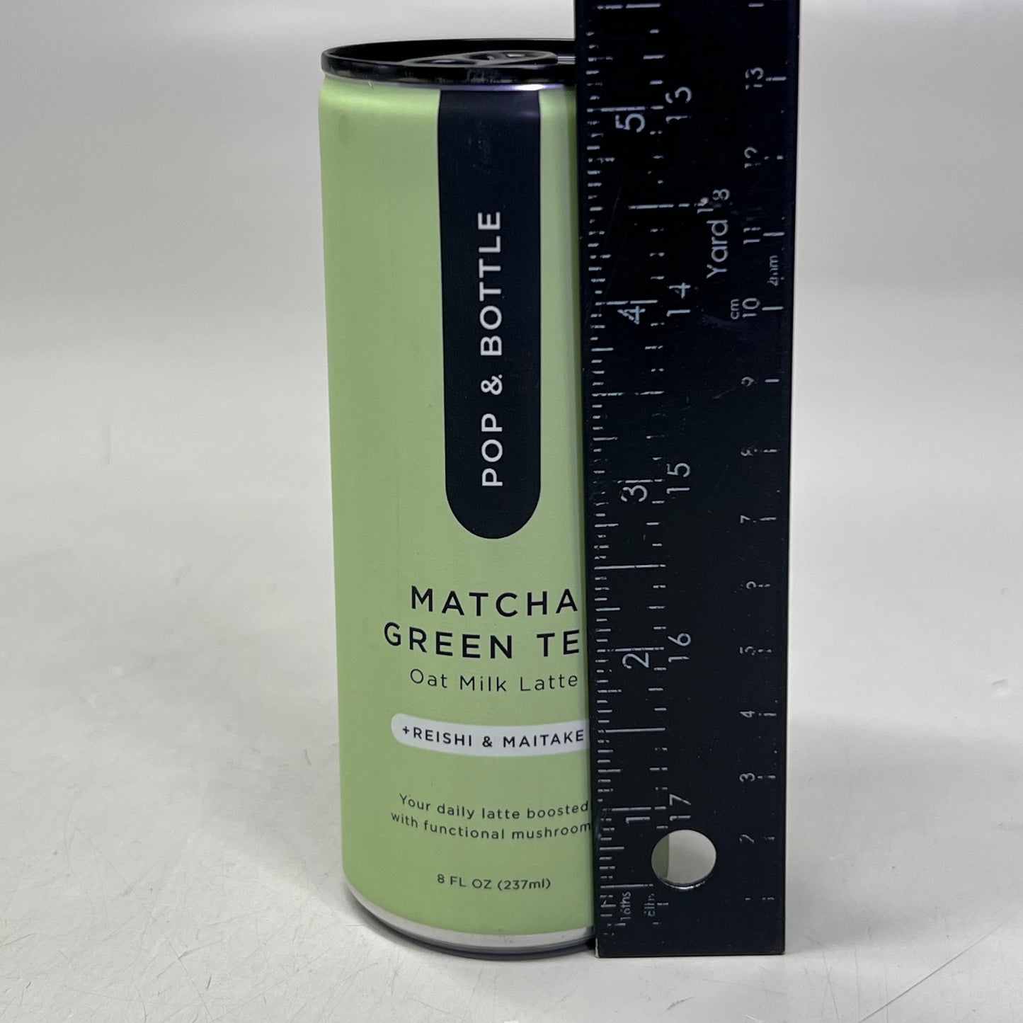 ZA@ POP & BOTTLE (12 PACK) Matcha Green Tea Reishi & Maitake 8 fl oz BB 11/25