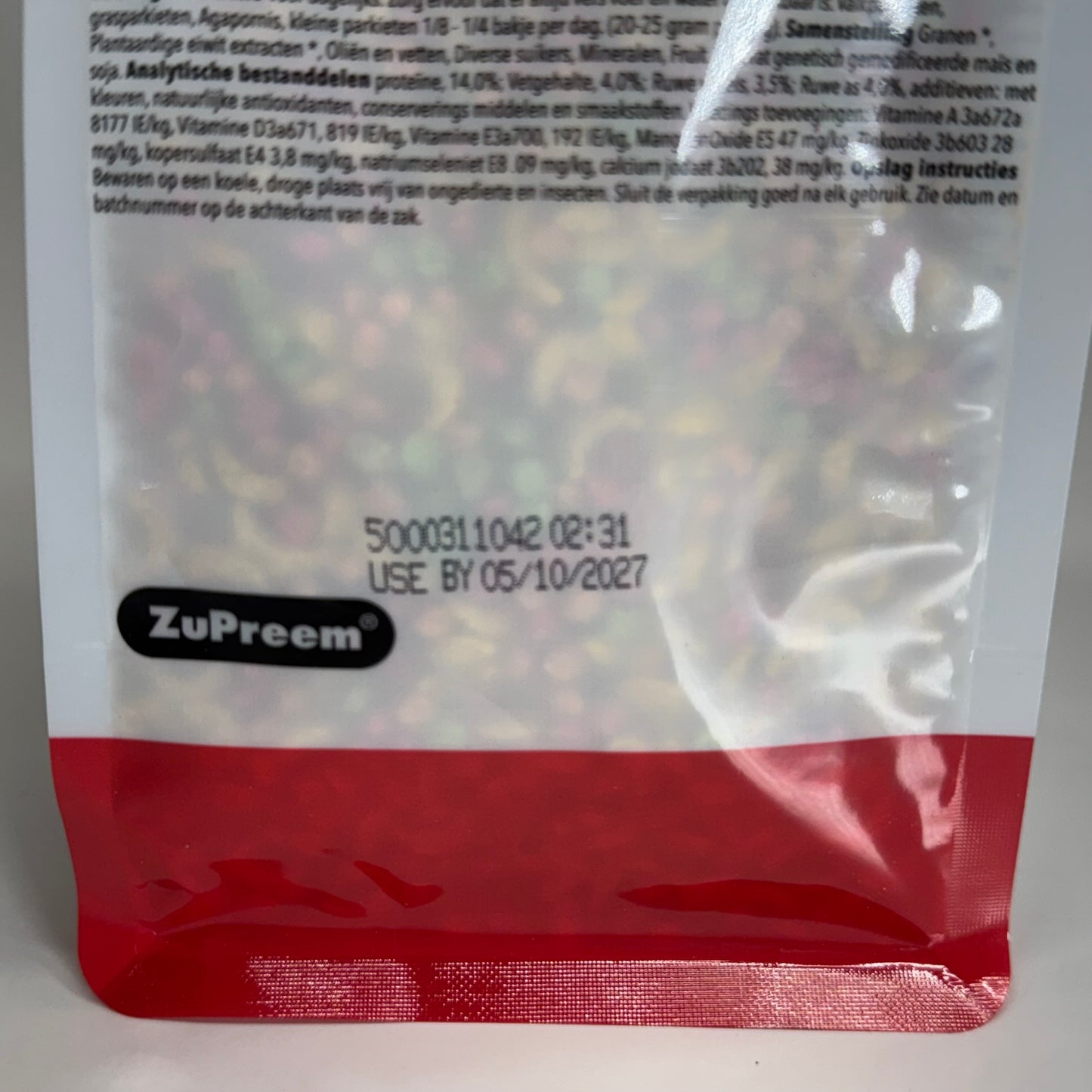 ZUPREEM (2 PACK) FruitBlend Daily Medium Bird Food 14 oz. BB 05/27