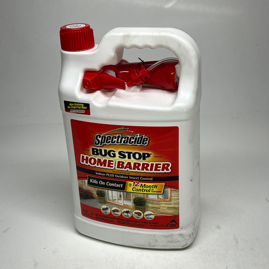 ZA@ SPECTRACIDE (2 PACK) Bug Stop Home Barrier Indoor & Outdoor  1 Gal HG-96098-1
