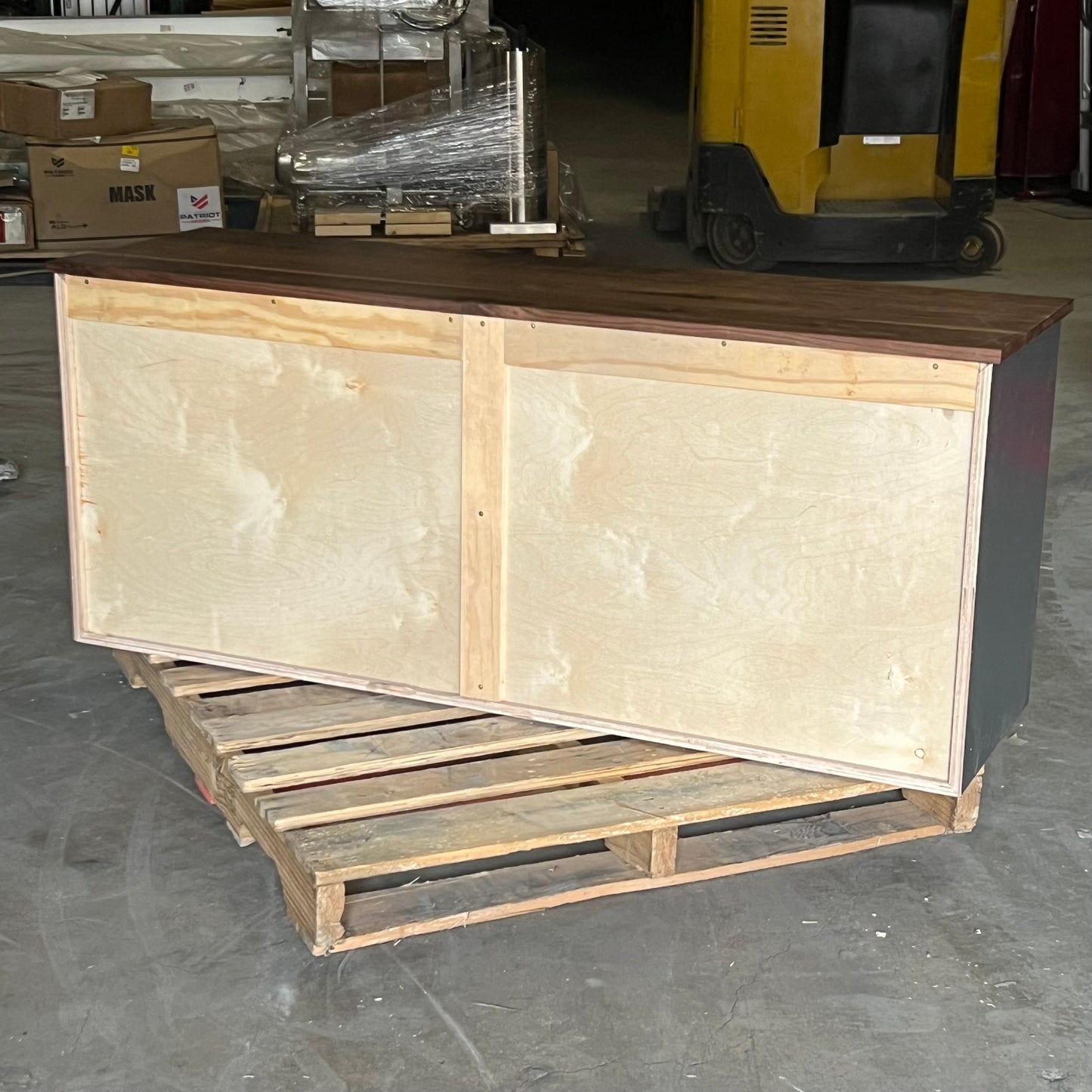 ZA@ Pallet of COSMAS Wood Desk Sz 60”L x 18” x 25.5”H 305-480FB (New)