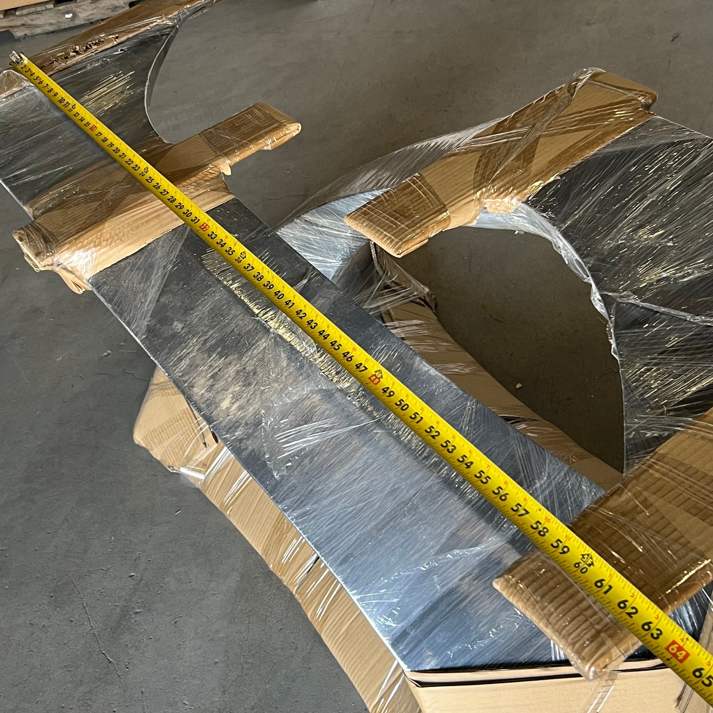 SIBUR 307 Prestige Table Base GS70CR-P1 Sz 65.7” x 33” x 34.2”,Black GS70CR-P1