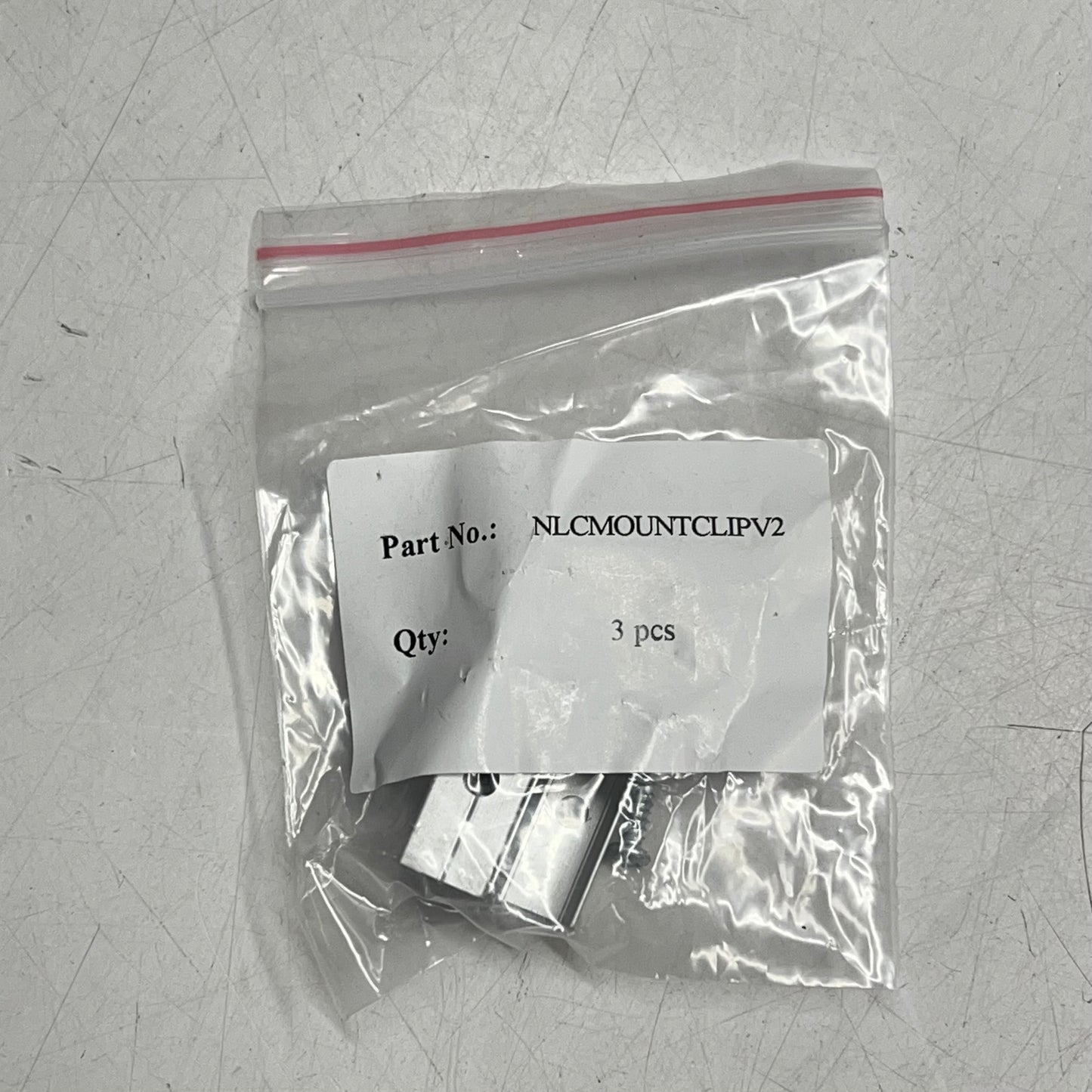 GEN LED ACOLYTE (10 PACK, 3 EACH) Led Light Strip Mounting Clips  Silver