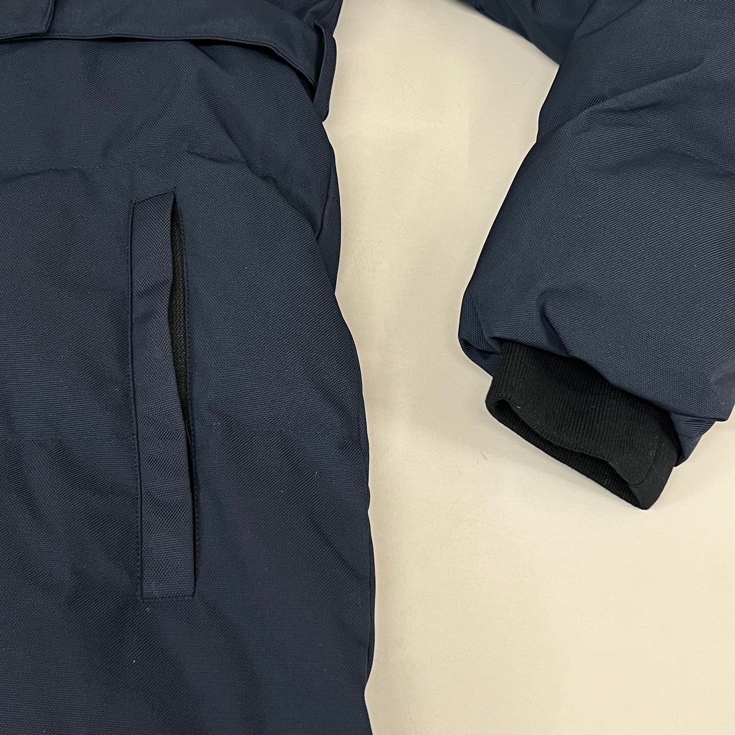 SAMSHIELD Michaela Equestrian Winter Rain Coat Rain Jacket Women's Sz S Navy Blue