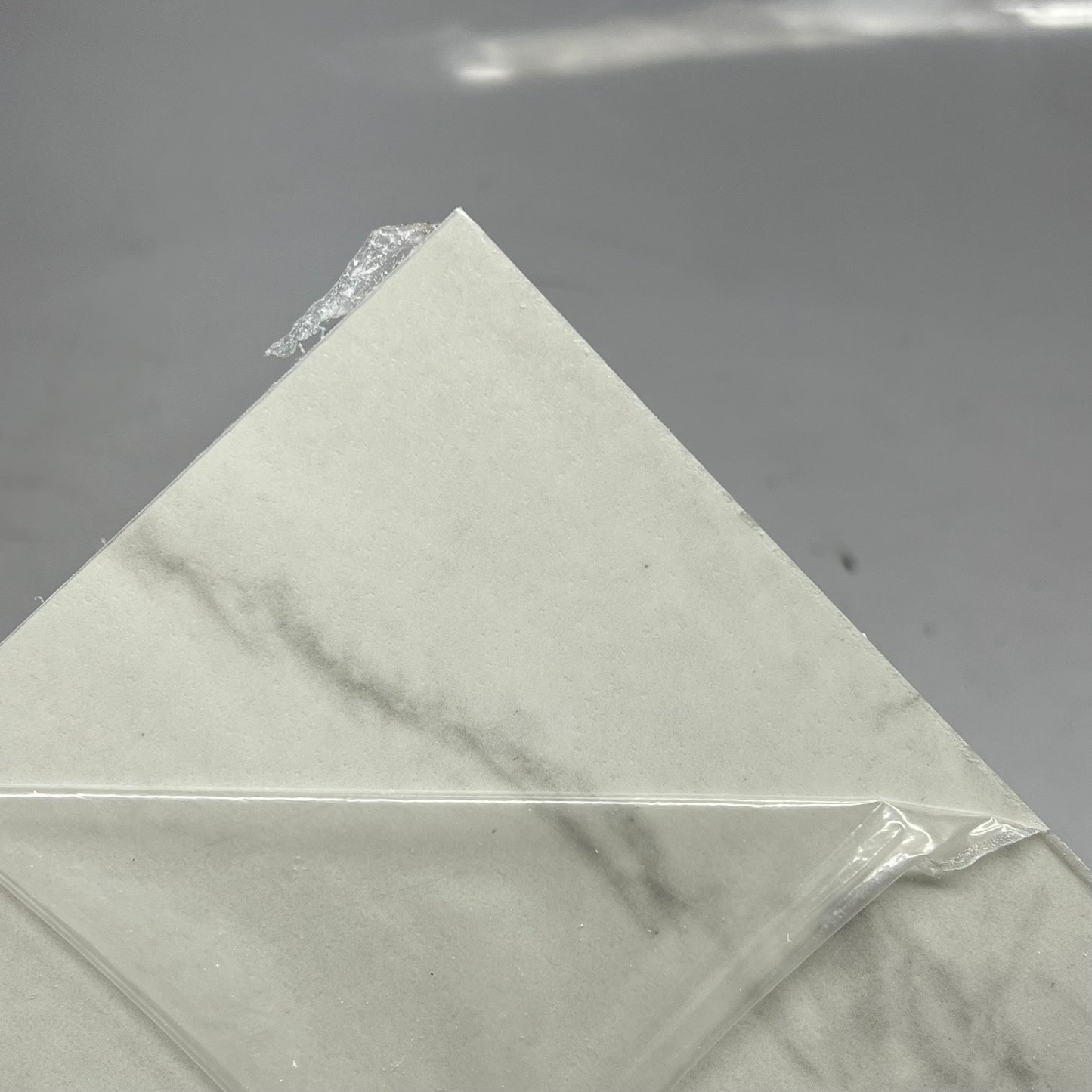 CLEARWATER SHOWER BATH Floating Shower Shelve  15" Faux Marble Azzurra Bay