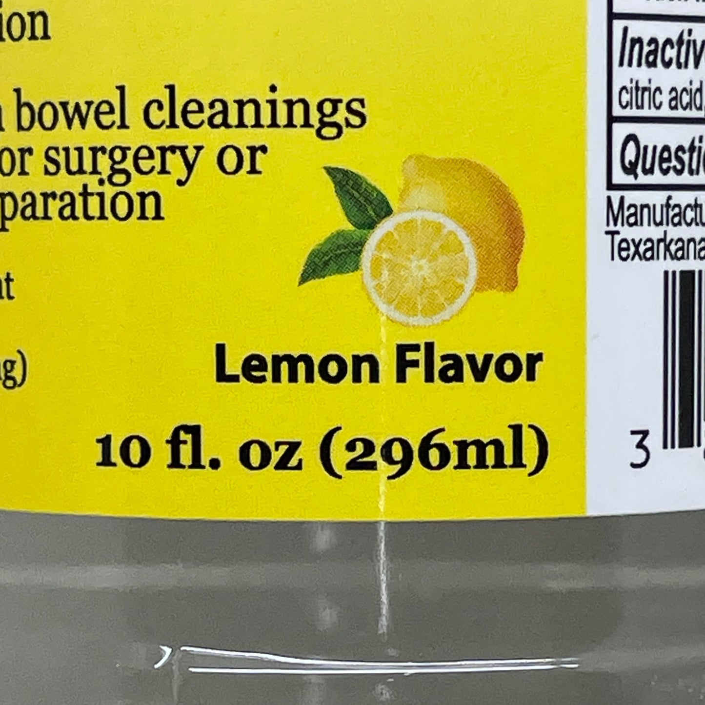 FESKARO (3 PACK) Magnesium Citrate Saline Laxative Oral LEMON 10 fl oz 01/2026