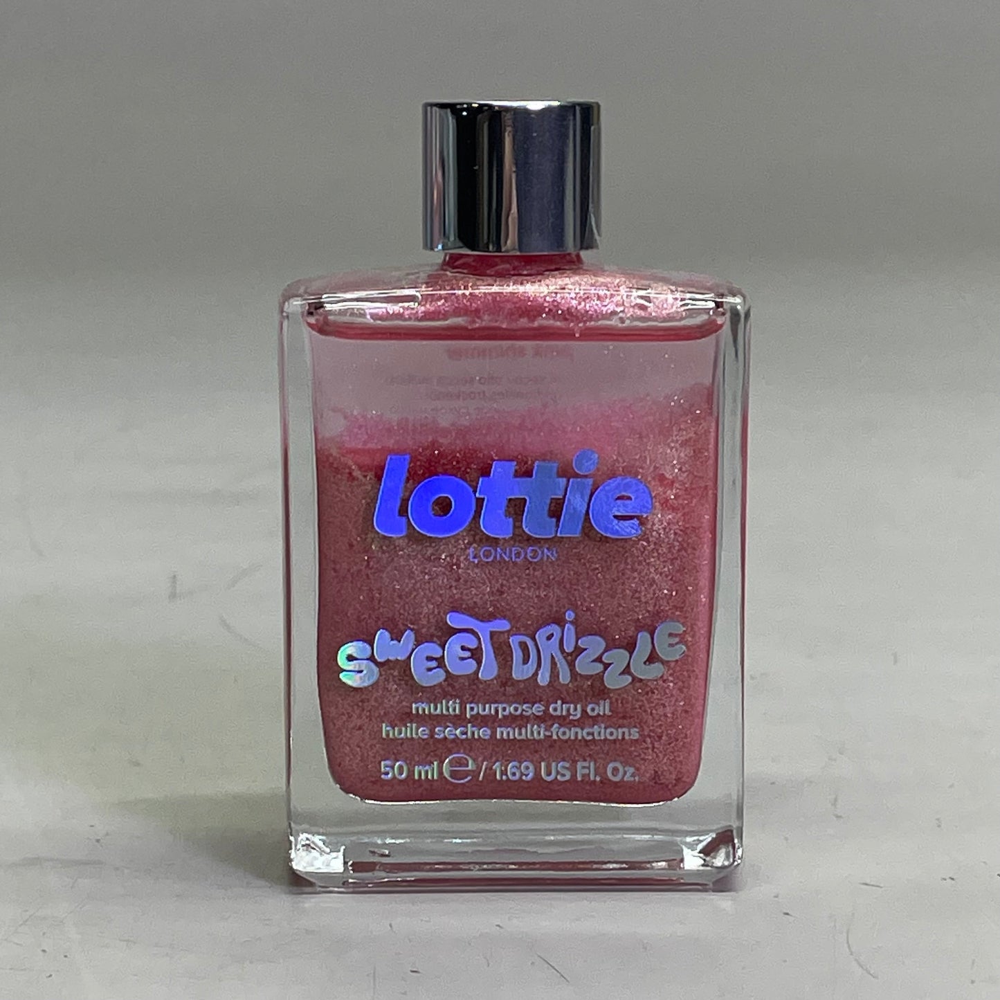 ZA@ LOTTIE LONDON (3 PACK) Sweet Drizzle Body Oil 1.69 fl oz "Pink Shimmer" SPR021 C