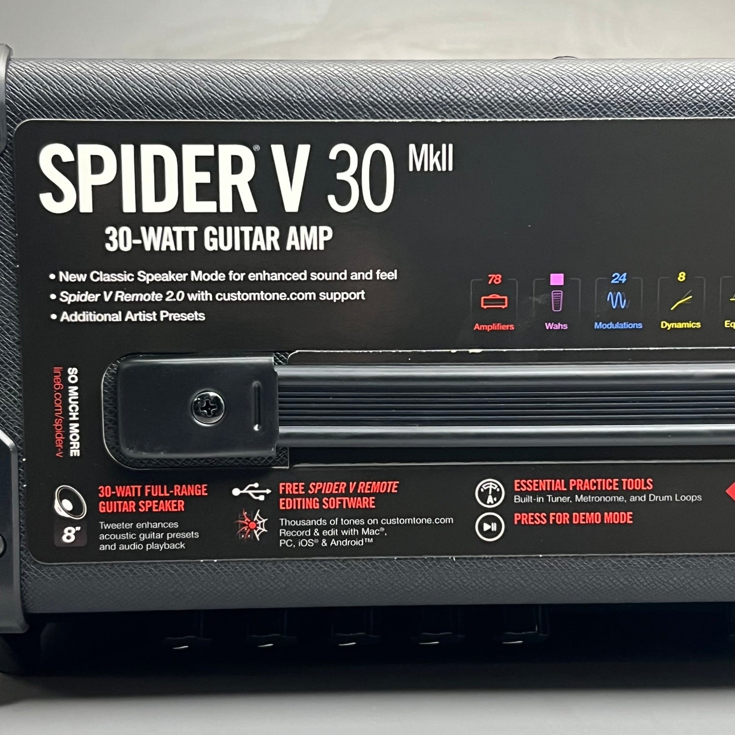 LINE 6 Spider V 30 MKII 30W Guitar Combo Amp Black