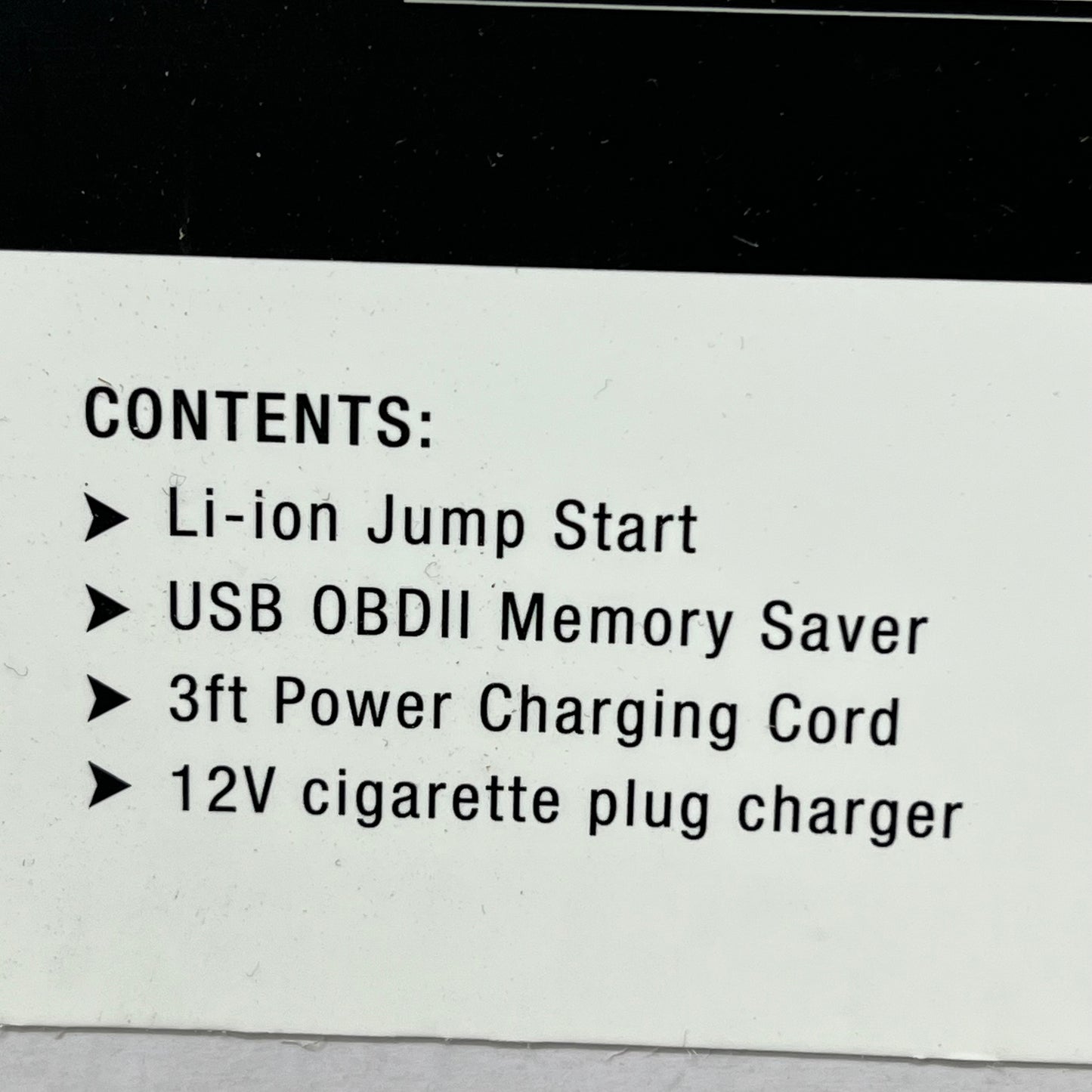 STEELMAN 600A Li-ion Jump Starter Power Bank w/ Memory Saver Cord 8Ah 96WH 60018