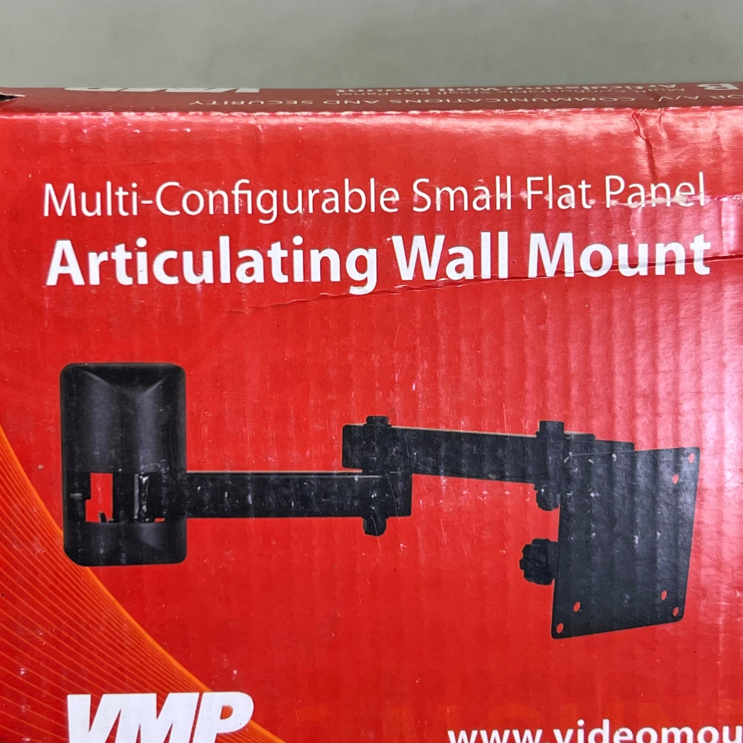 ZA@ VMP Multi-Configurable Flat Panel Articulating Wall Mount Sz 11” x 5.5” x 2.5” B