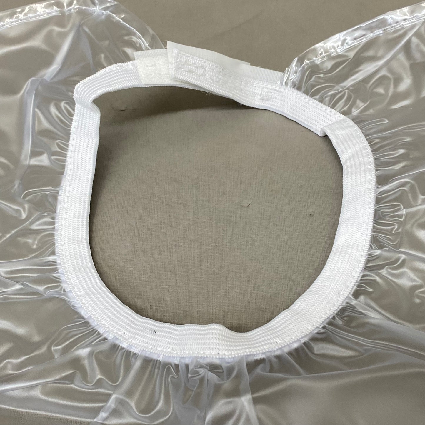 PROBASIC (6 Pack) Hair Salon Deep Pocket 100% Vinyl Neutralizing Bib Clear 08193