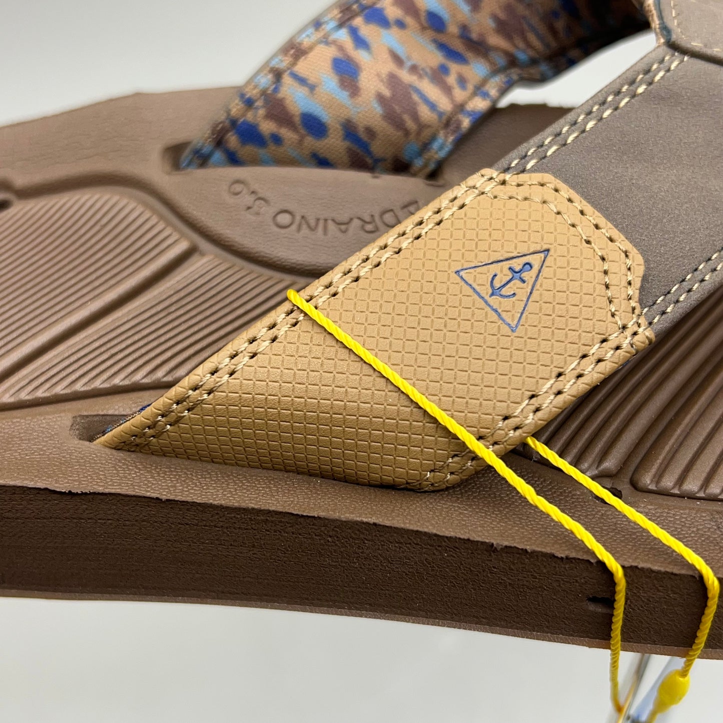 COBIAN Synthetic Suede Draino 3 Sandals  Men's Sz 12, EU 45 Brown HBD23-200-12