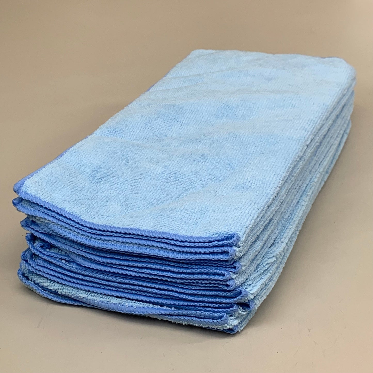 ZA@ MULTI-TASK (12 PACK) All-Purpose Cleaning Microfiber Towels 14"x14" Blue B