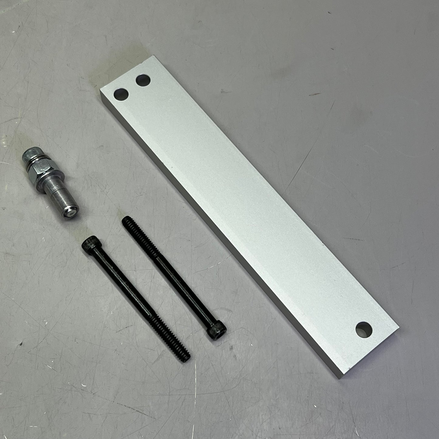 ASSA ABLOY Securitron Aluminum Shim Bracket Model 32 Hardware 8" Clear ASB-32CL