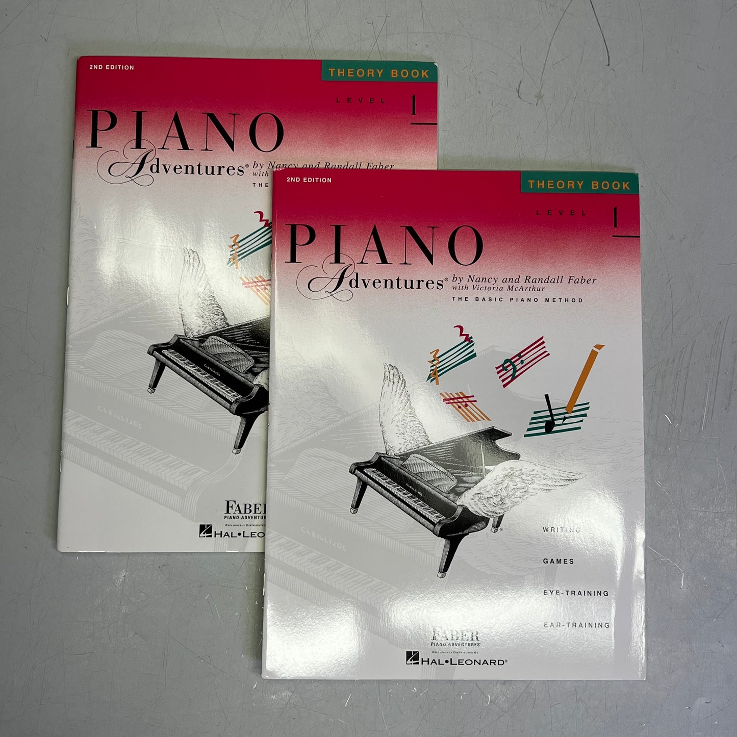 ZA@ PIANO ADVENTURES (2 PACK) Lessen Book 2nd Edition Level 1 Paperback Book