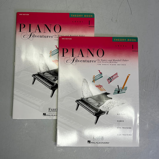 ZA@ PIANO ADVENTURES (2 PACK) Lessen Book 2nd Edition Level 1 Paperback Book