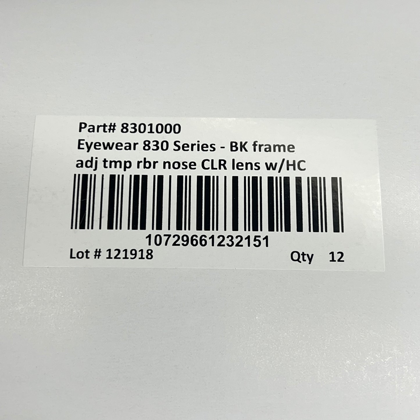 SAFTEYZONE (12 PACK) Progaurd Line Safety Eyewear Ultraviolet Protection 83010|00