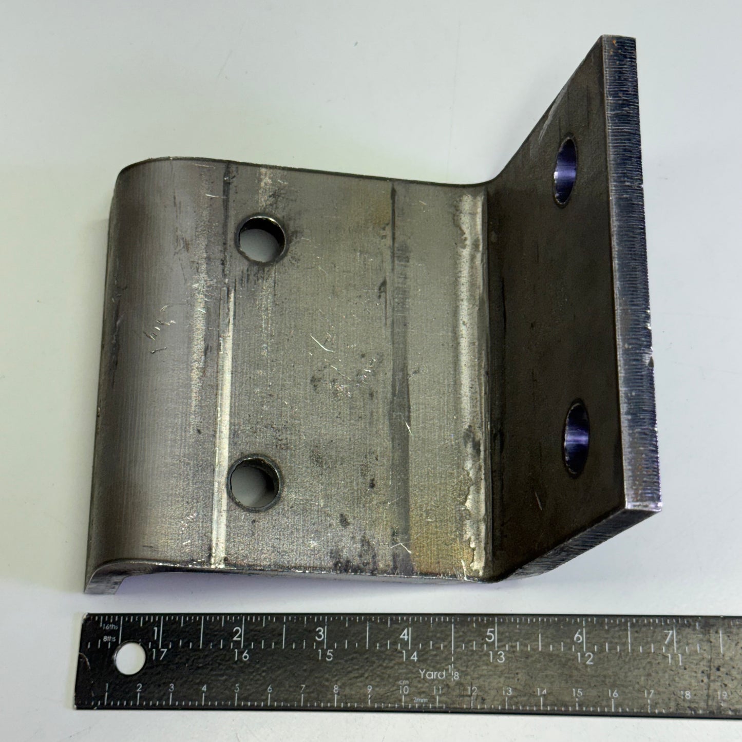 Decoupling Lever Bracket 5" x 5" Grey