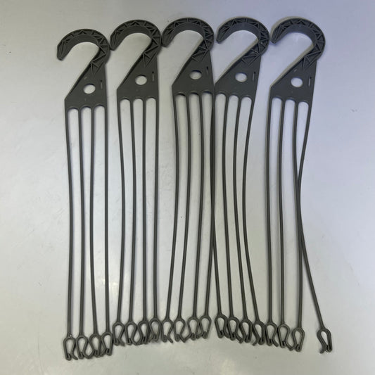 MIDMARK (5 PACK) Plastic Plant Hanging Basket Hooks
