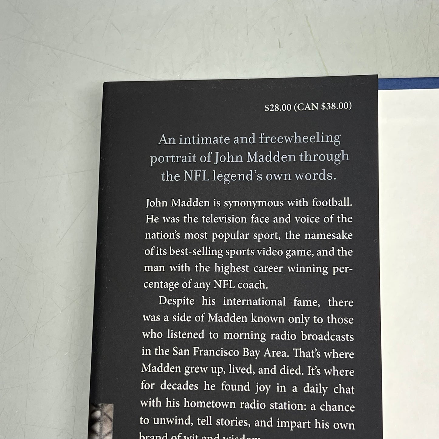 MORNINGS WITH MADDEN My Radio Life W/An American Legend By Stan Bunger Hardback