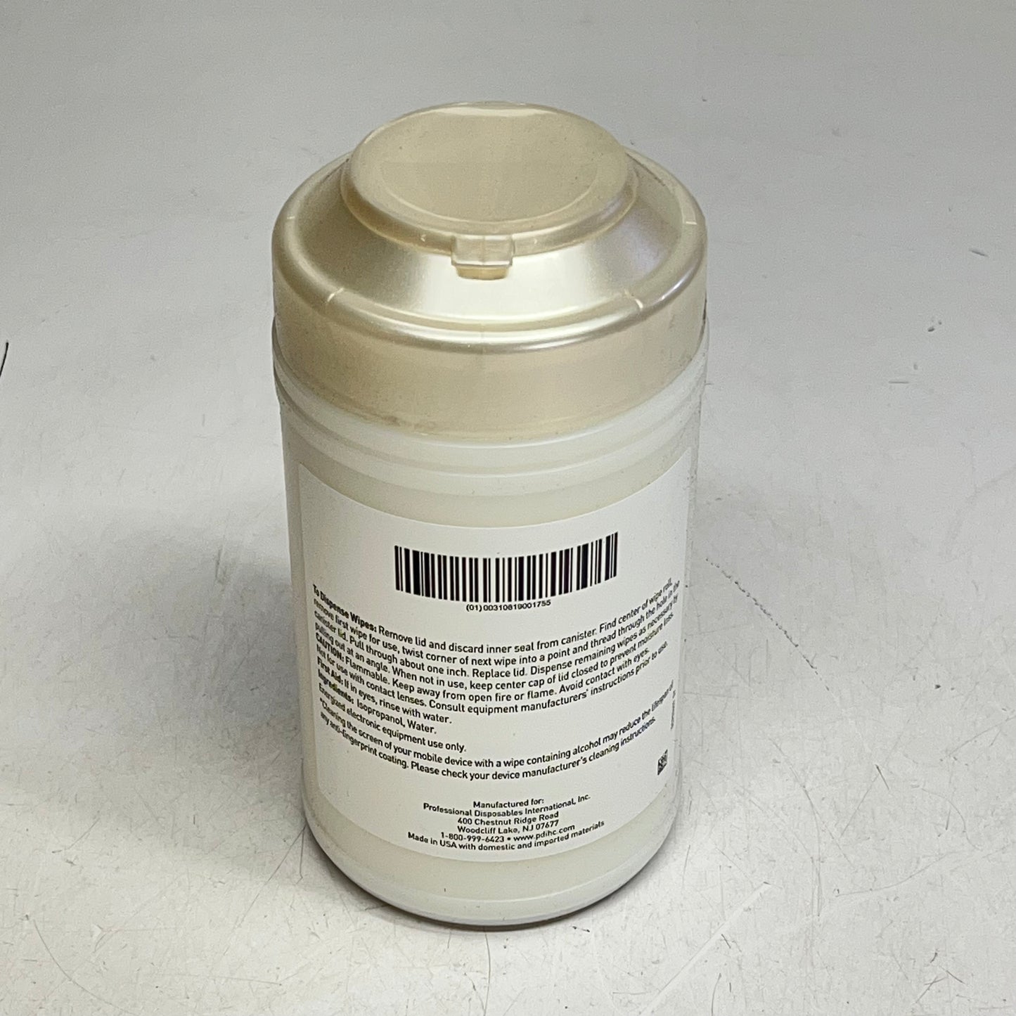 PDI Easy Screen Wipes 70% IPA 12 Pack 70 Ct Each BB 12/2027