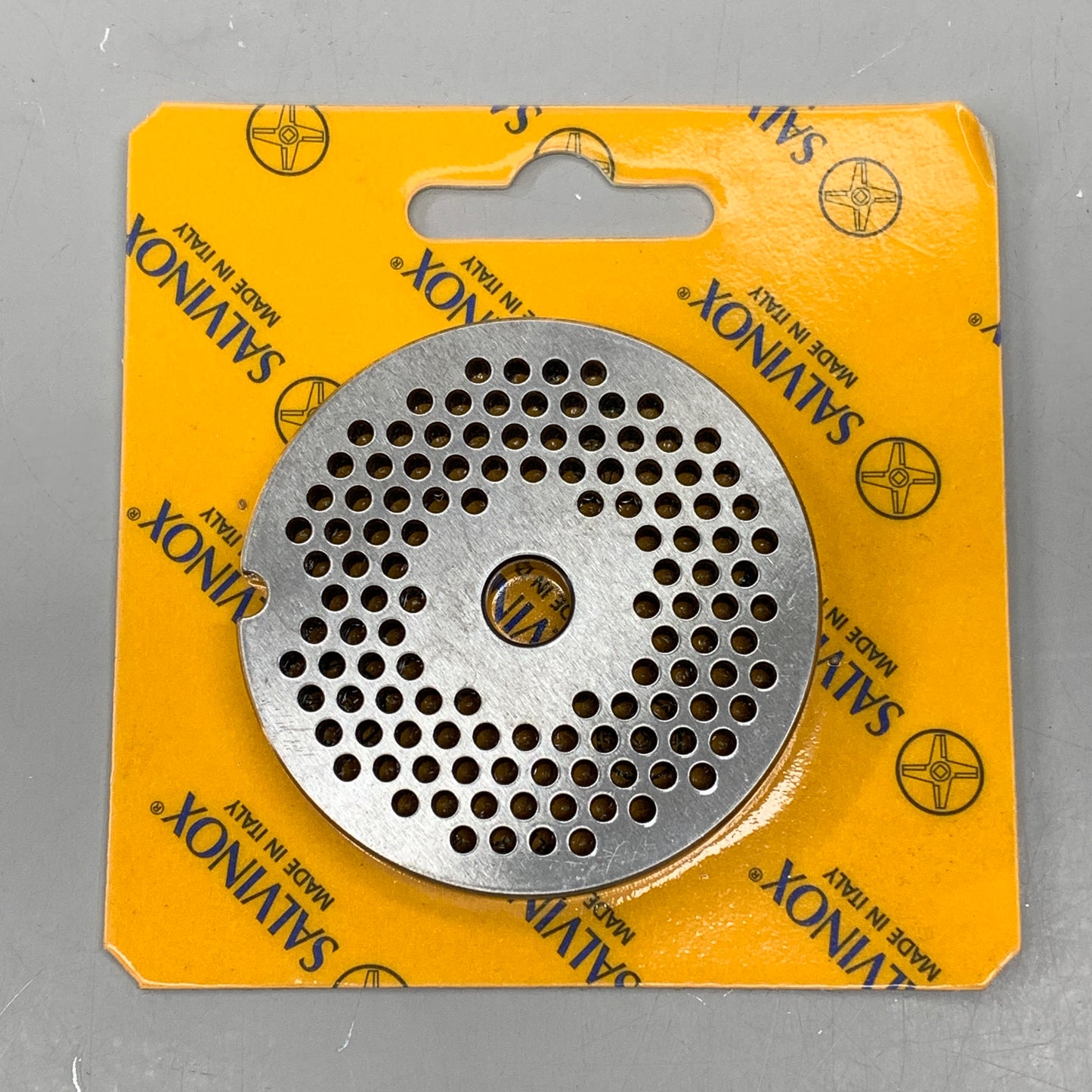 LEM #8 Salvinox Grinder Plate 3mm (1/8") 343SS-SAL