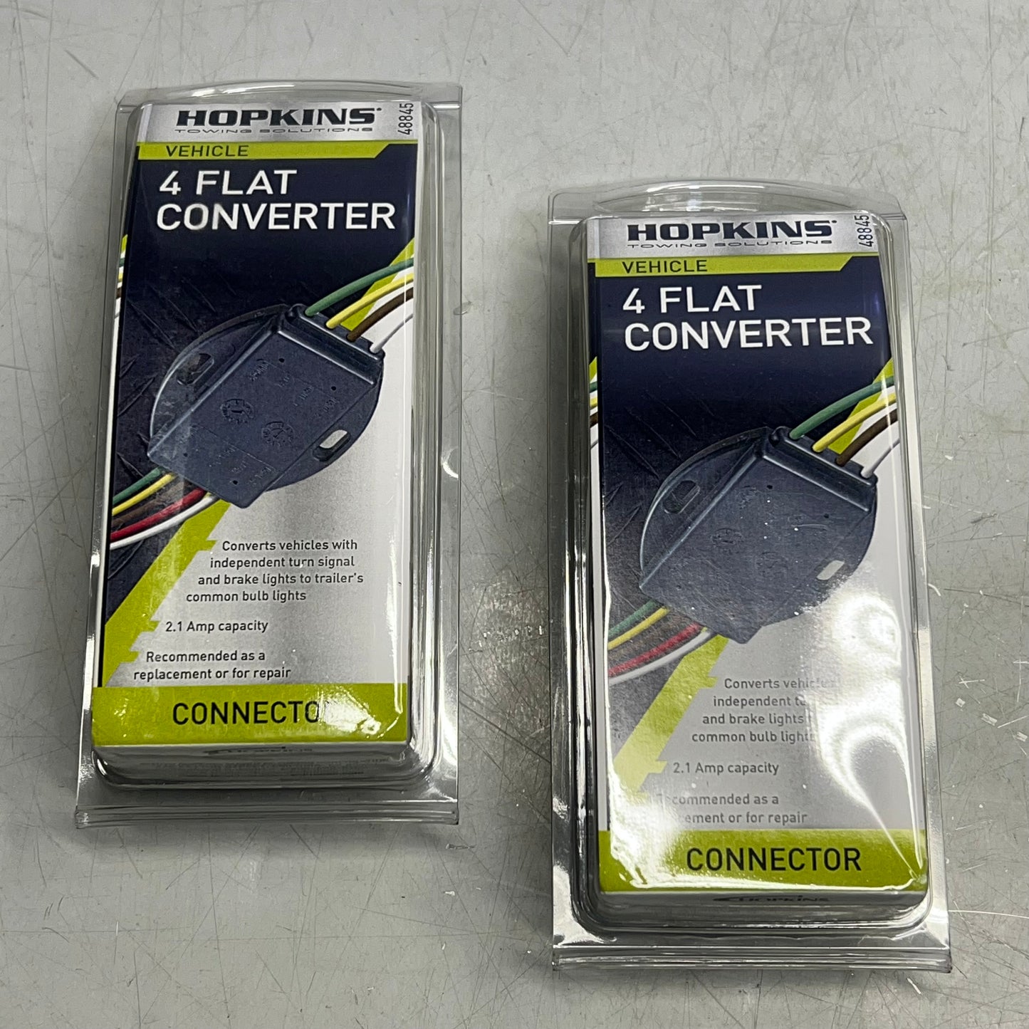 HOPKINS (2 PACK) Economy Tail Light Converter Repair 2.1 A Per Output Black 48845