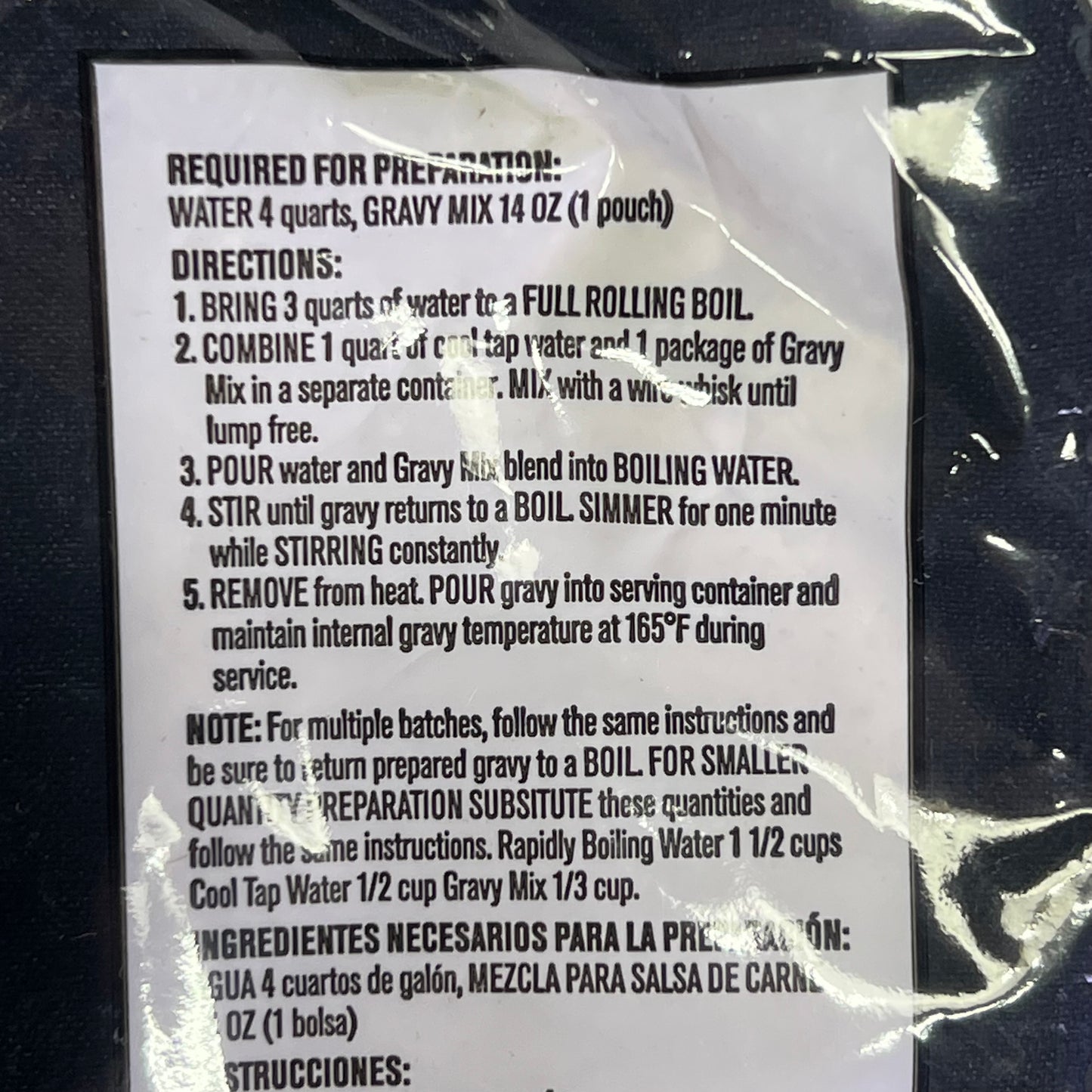 MONARCH (6 PACK) Shelve Stable Poultry Gravy Mix Low Sodium NO MSG 14oz BB 03/27