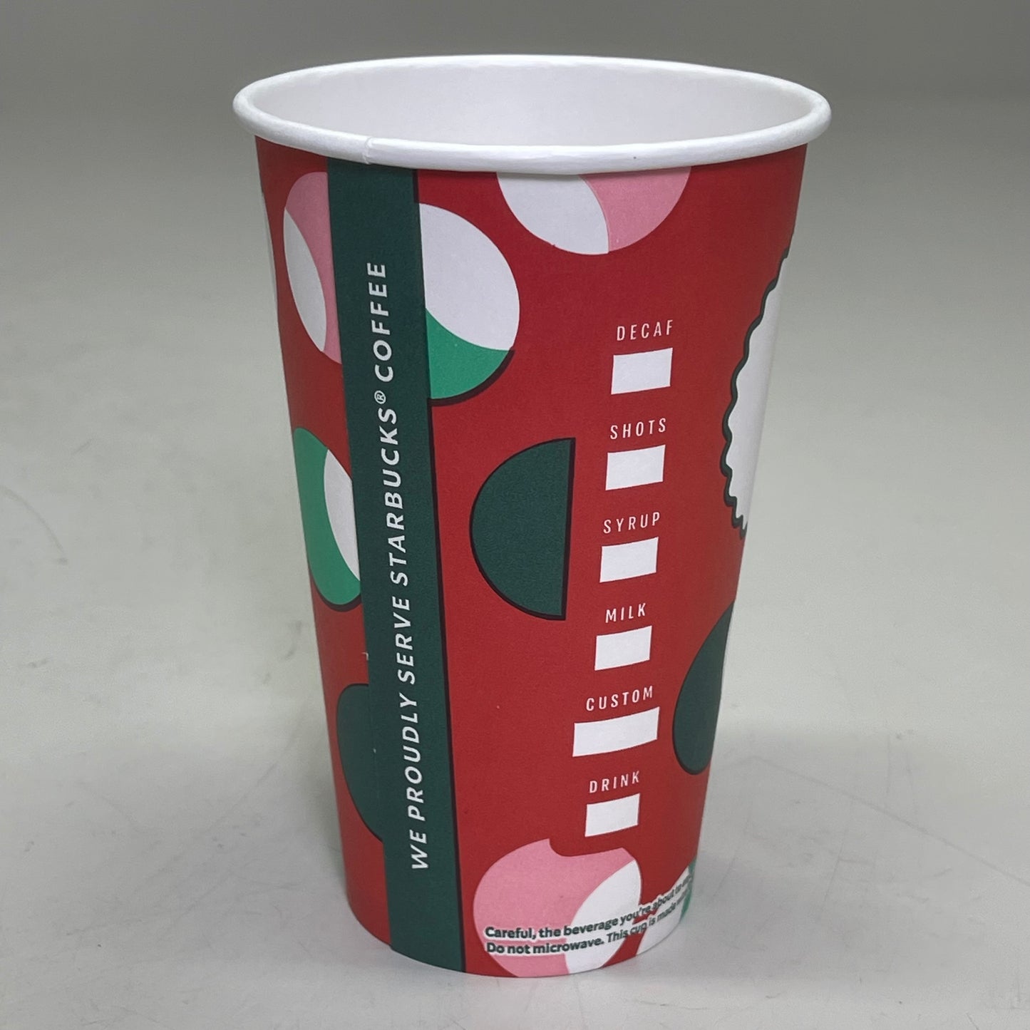 PACTIV EVERGREEN (1000 Pack) Starbucks Grande Hot Cup 16 oz D16HCW