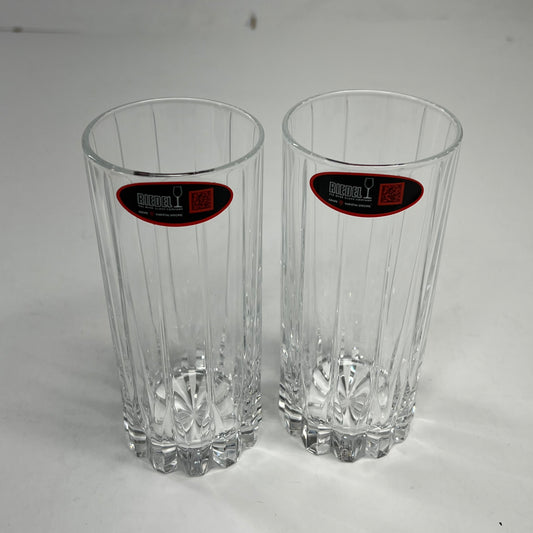 RIEDEL BAR (SET OF 2) Drink Specific High Ball Glasses Mixed Cocktails  Clear