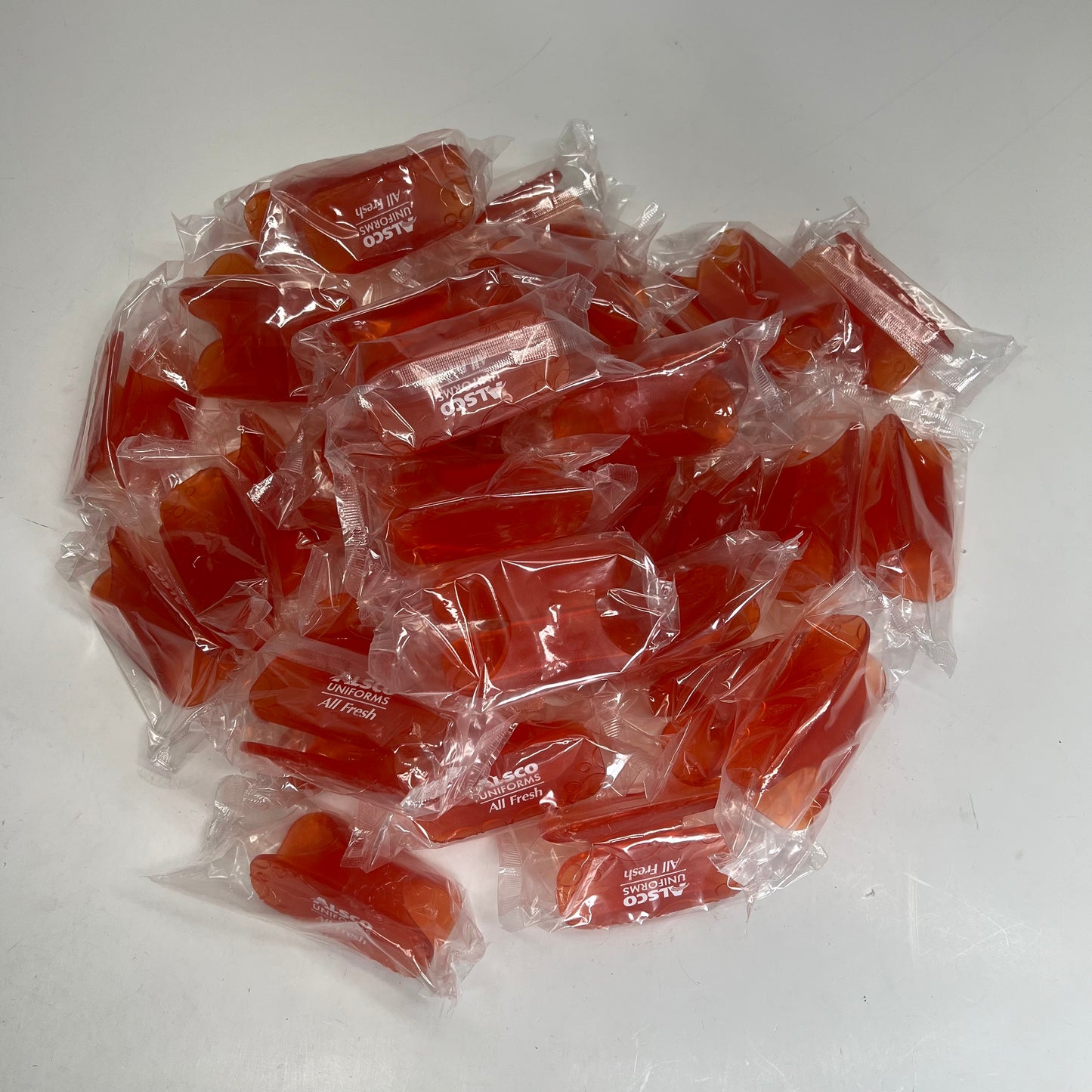 ALSCO (36 PACK) All Fresh Fragrance Clips Mango Scent Orange RTK0044