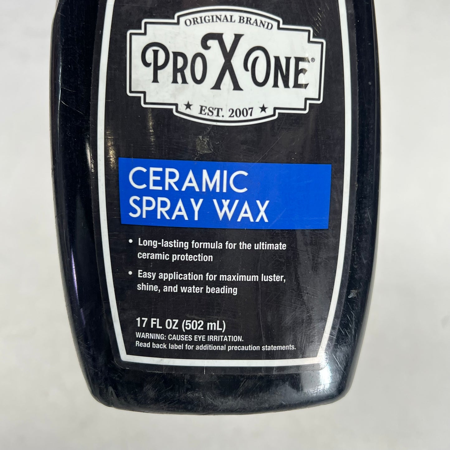 ZA@ PRO X ONE (3 PACK) Ceramic Spray Wax Enhance Shine & Protection 17 Fl Oz SW2 (As-Is, Damaged Bottles)