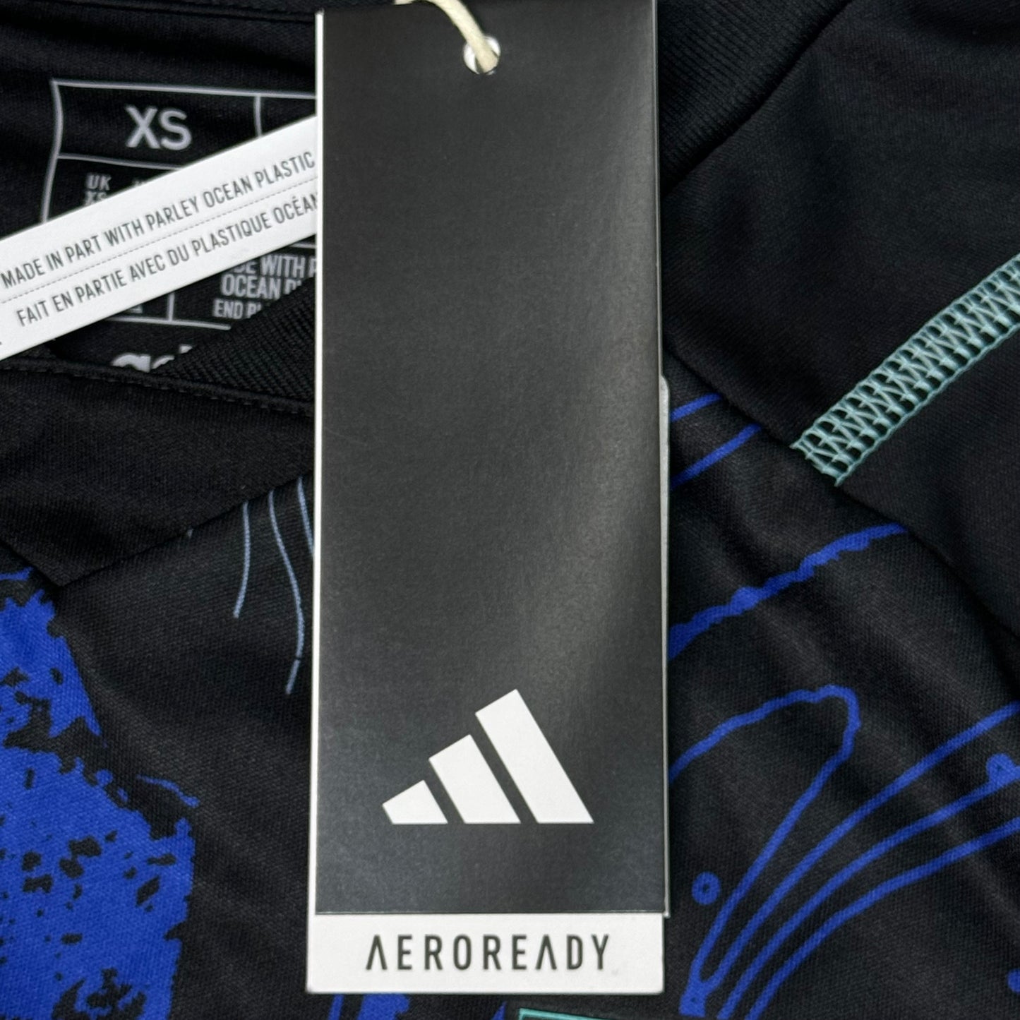 AEROREADY Los Angeles Football Club Women’s Jersey Sz- XS Black/Blue IP2054 185