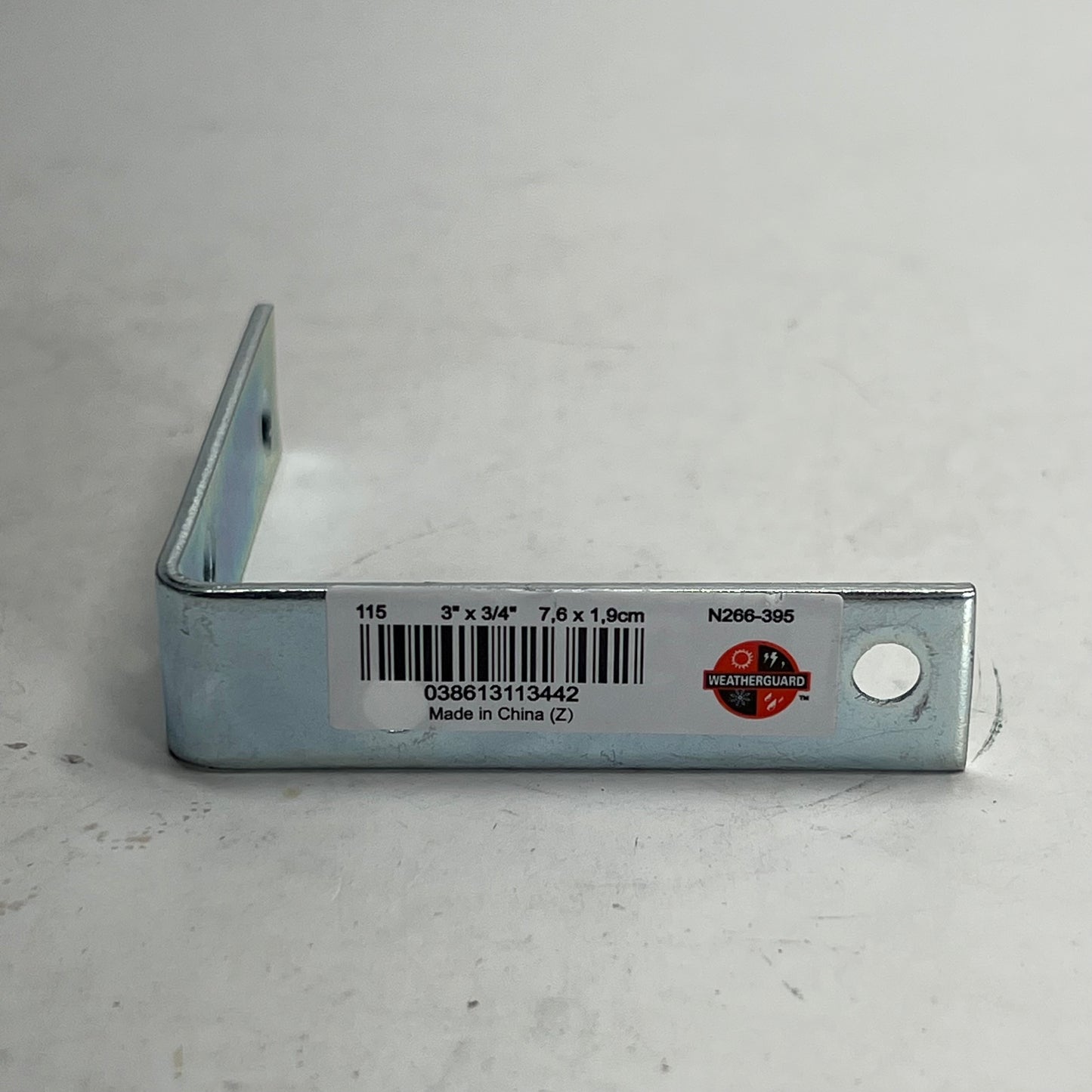 NATIONAL HARDWARE (40 PACK) Steel Corner Brace 3" Long X 3/4" Wide N266-395