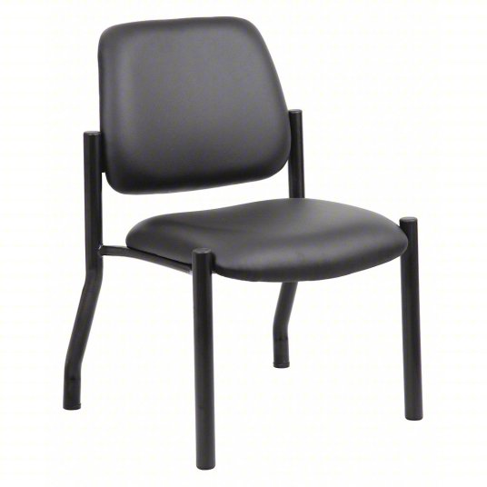 BOSS Frame Chair Sz 22"L x 22"W x 32.5"H - Black B9595AM-BK