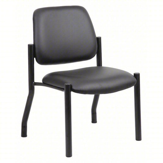 BOSS Frame Chair Sz 22"L x 22"W x 32.5"H - Black B9595AM-BK