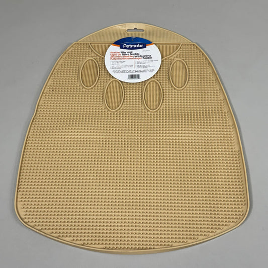 ZA@ PETMATE Flexible Litter Mat Tan HDHZ24050A 22980 D