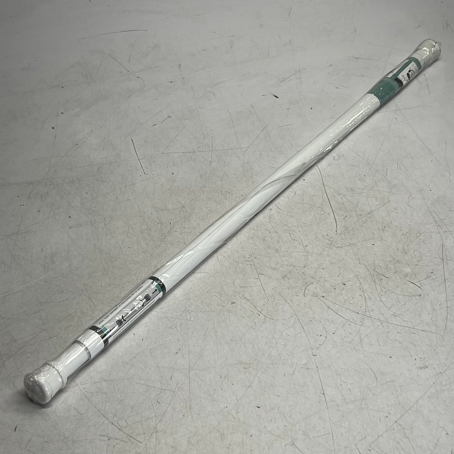 ZENNA HOME Tension Shower Rod 36" - 60" White 608W