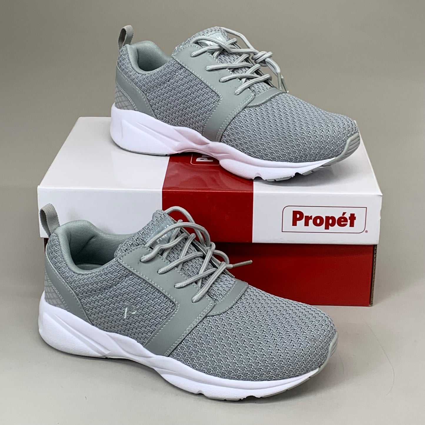 PROPET Stability X Sneaker Shoes XX(5E) Men's SZ 7 LT Grey MAA012MLGRE-07