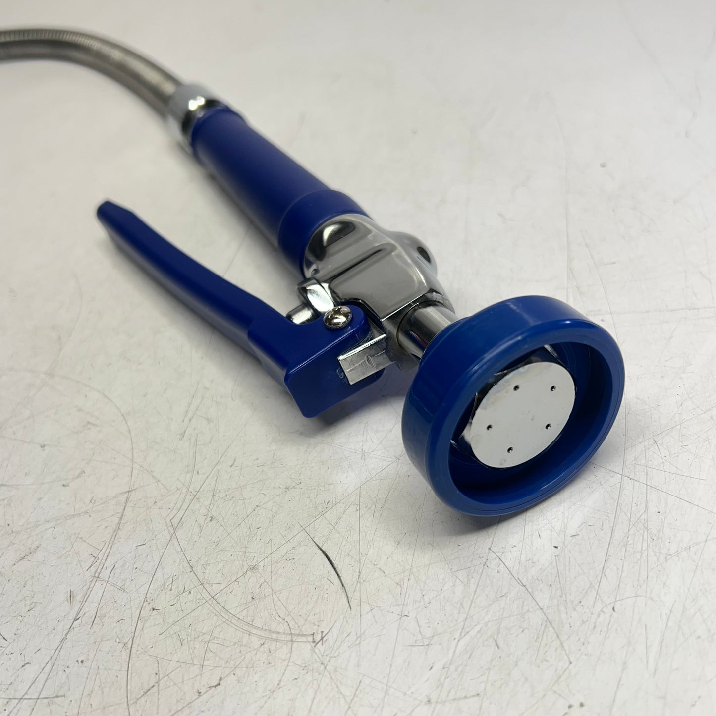 WATERLOO Pre-rinse Faucet Wall Mount  8" 1.15 GPM 44" Hose Chrome 750PRW814