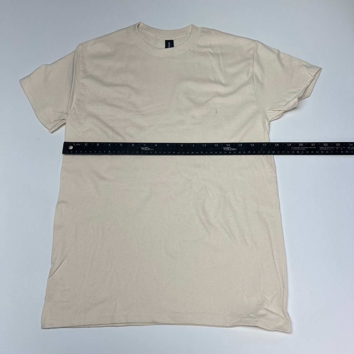 ZA@ GILDEN  (24 PACK) Pre Shrunk Heavy Cotton T-shirt  Unisex Sz S Natural 10057