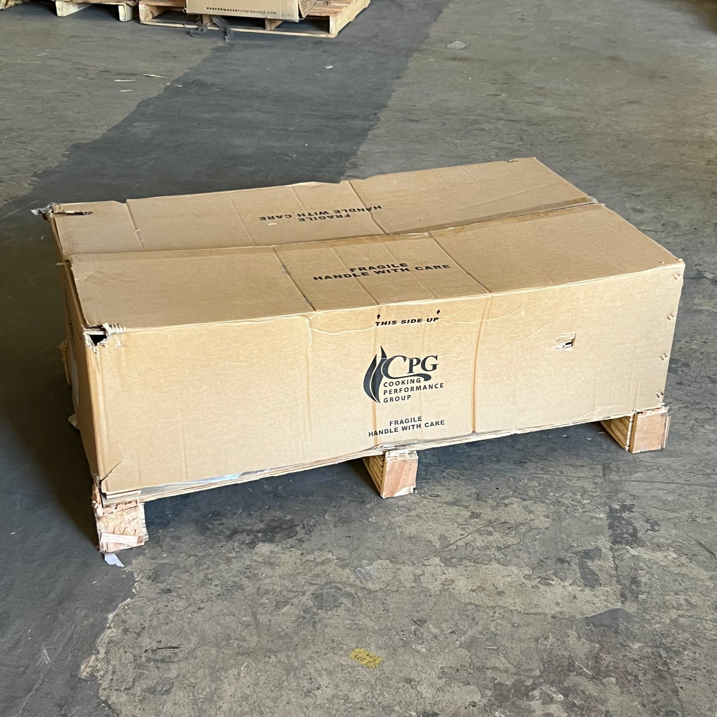 CPG Cooking Performance Group 48" Radiant Charbroiler 160,000 BTU 4 Burner Natural Gas 351CRCPG48NL