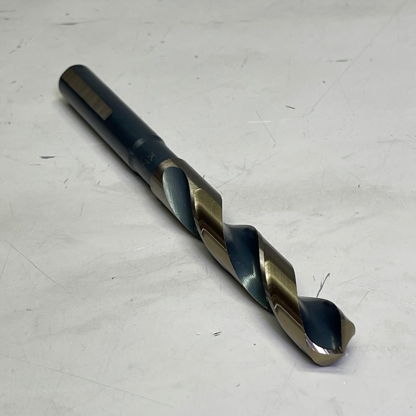 KIMBALL MIDWEST Super Primalloy Reduced Shank S&D Drill Bit 33/64"Dia x 6"L