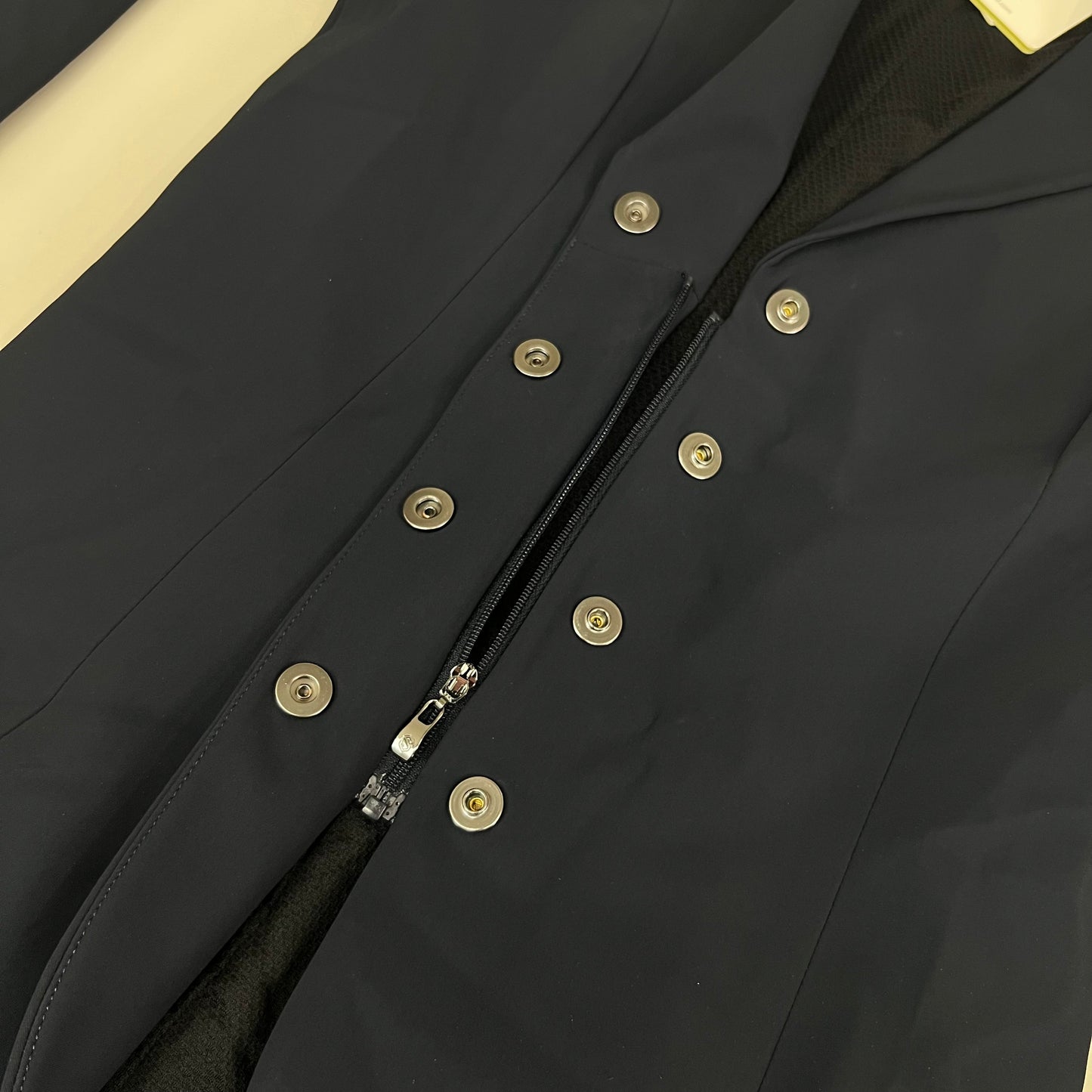 SAMSHIELD Olympe IV Equestrian Riding Jacket Women’s Sz US 6, UK 8, FR 36 Navy Blue