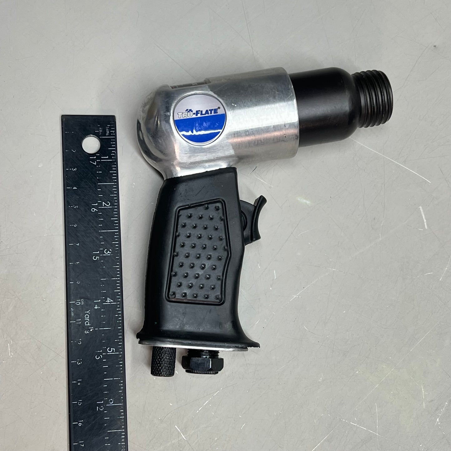 TRU-FLATE Air Chisel Hammer Hi FLO W/ 4 Chisels 4500 BPM 90 Psi 1/4" 25-560